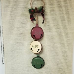 Rustic/Country Christmas Bell Decor
